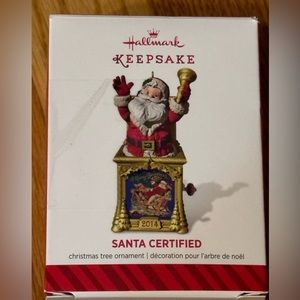 Hallmark 2014 Santa Certified #2 - Jack in the Box Ornament
